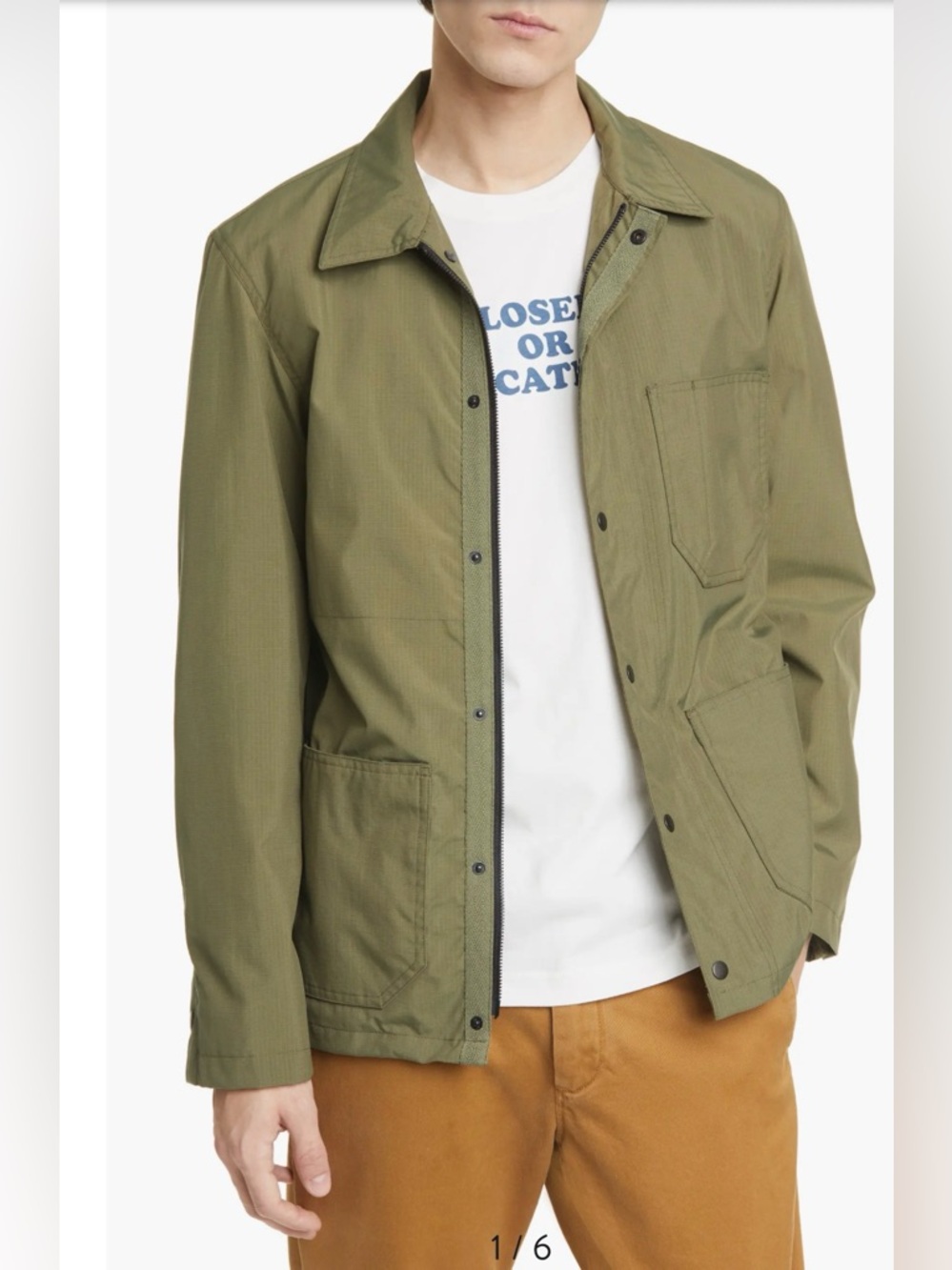 Closed tech worker jacket (380$) size s
